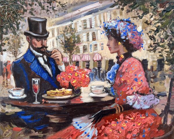 First date - a painting by Vasylyna Kolomyko