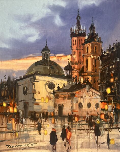 Kraków - a painting by Sergiy Tsemrouk