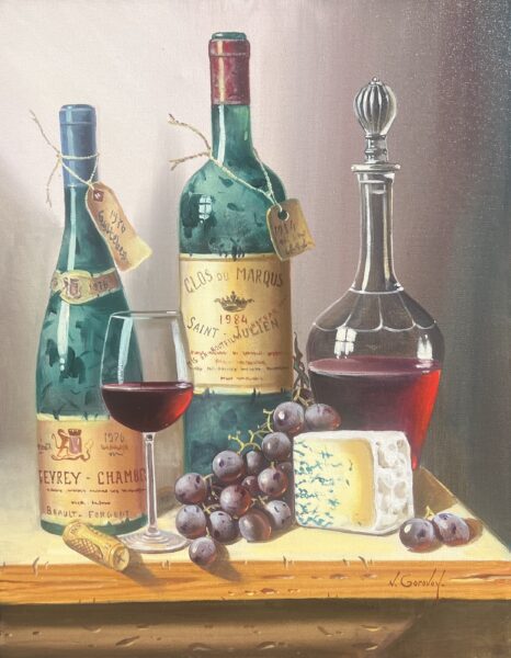 Wine - a painting by Nikolay Gorovoy