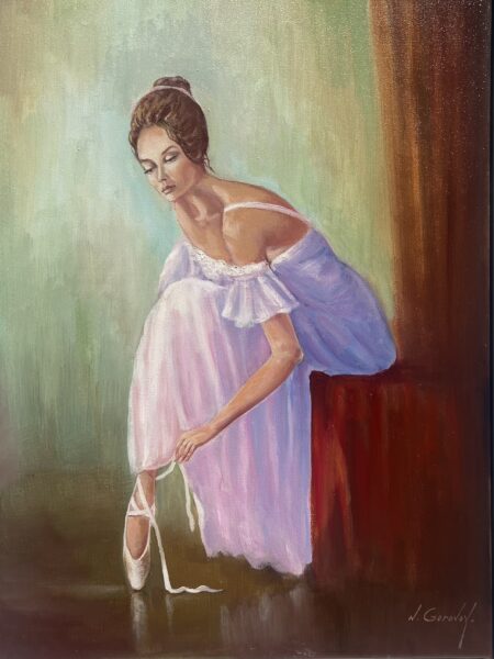 Ballerina - a painting by Nikolay Gorovoy