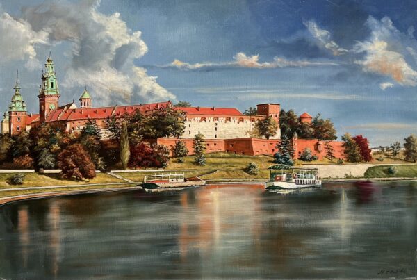 Wawel - a painting by Magdalena Żołnierek