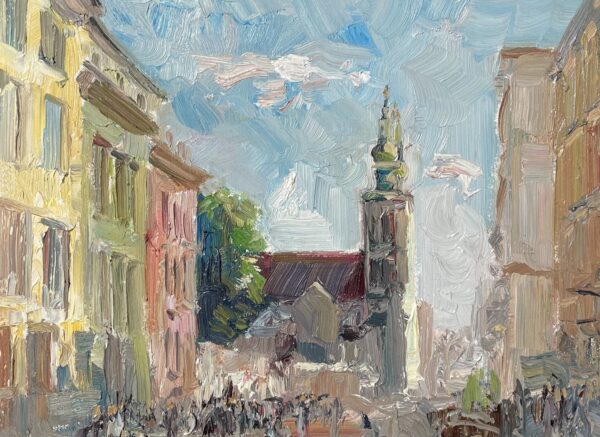 Kraków - a painting by Jarosław Tarnowski