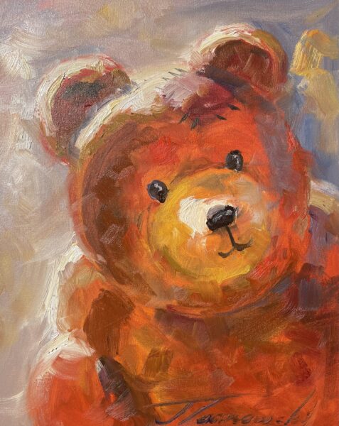 Teddy - a painting by Jarosław Tarnowski