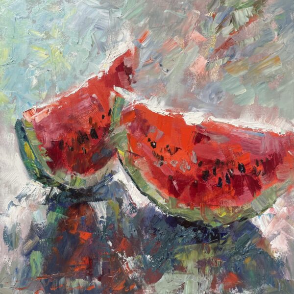 Watermelon - a painting by Jarosław Tarnowski