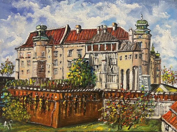 Kraków - a painting by Artur Partycki