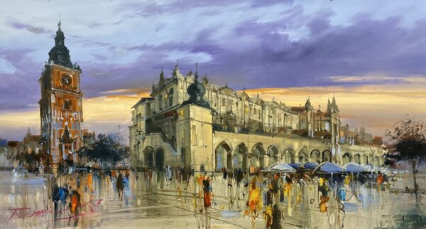 Kraków - a painting by Sergiy Tsemrouk