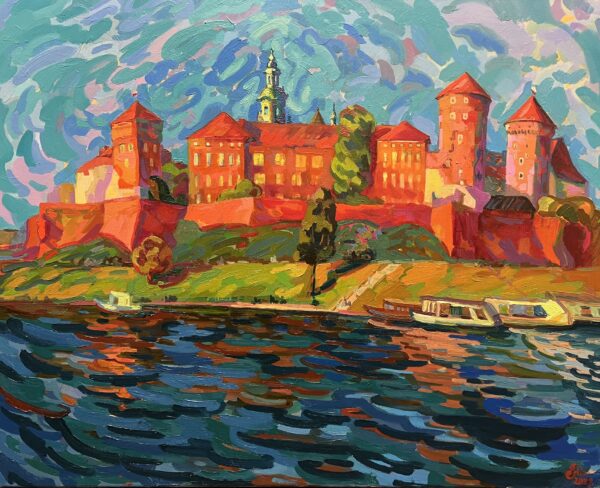 Wawel - a painting by Anastasiia Kurkova