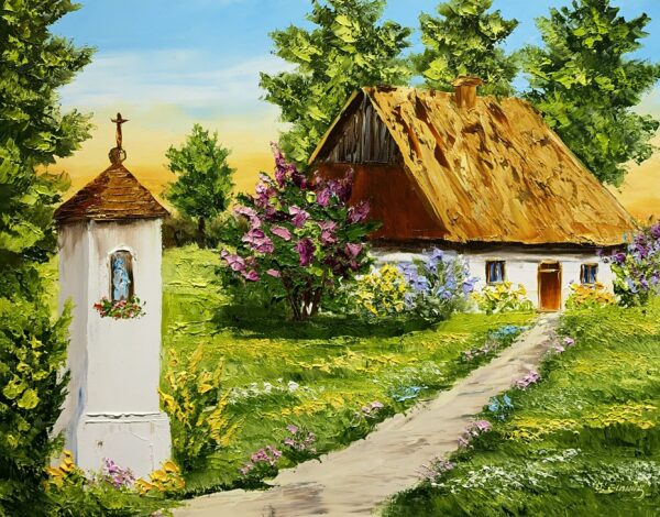 Summer - a painting by Urszula Lemańska