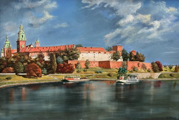 Wawel - a painting by Magdalena Żołnierek