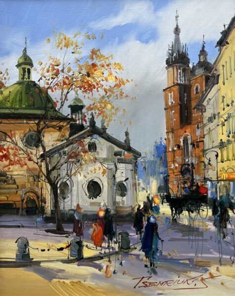 Kraków - a painting by Sergiy Tsemrouk