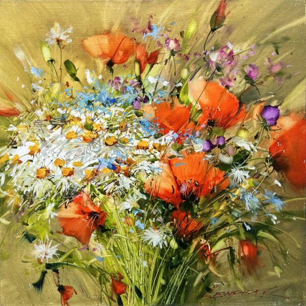 Flowers - a painting by Sergiy Tsemrouk