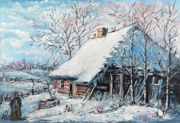 Cottage - a painting by Artur Partycki