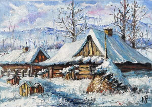 Cottage - a painting by Artur Partycki