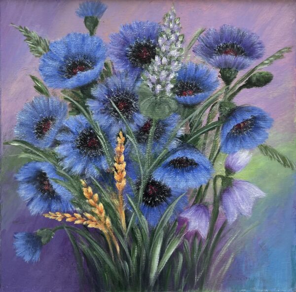 Flowers - a painting by Barbara Siewierska