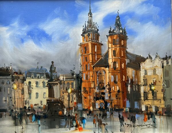 Kraków - a painting by Sergiy Tsemrouk