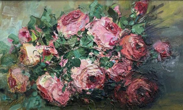 Roses - a painting by Grażyna Mucha