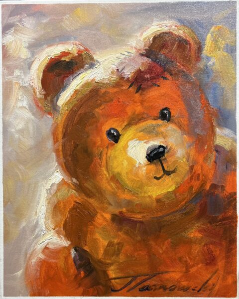 Teddy - a painting by Jarosław Tarnowski