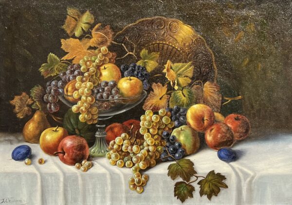 Still life - a painting by 