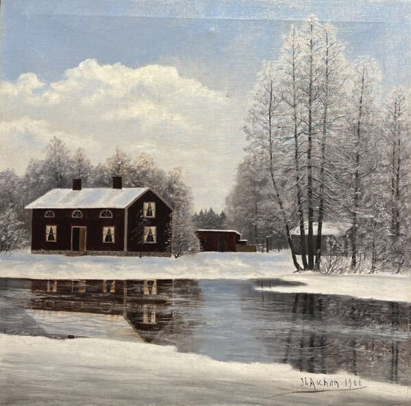 Winter - a painting by 