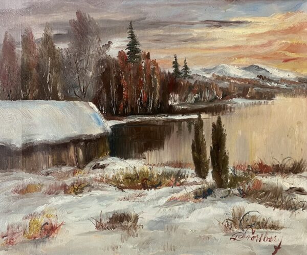 Winter - a painting by 