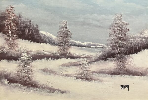 Winter - a painting by 