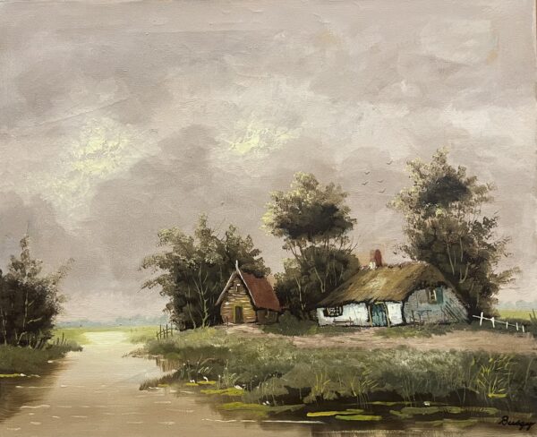 Cottage - a painting by 