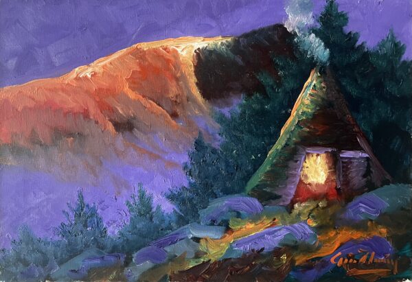 Cottage - a painting by 