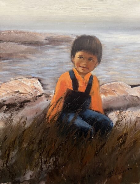 Boy - a painting by 