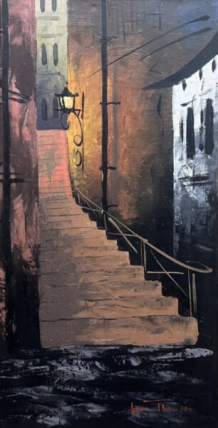 Stairs - a painting by 