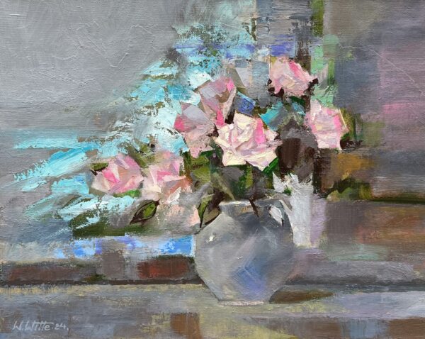 Flowers - a painting by Wiktor Witt