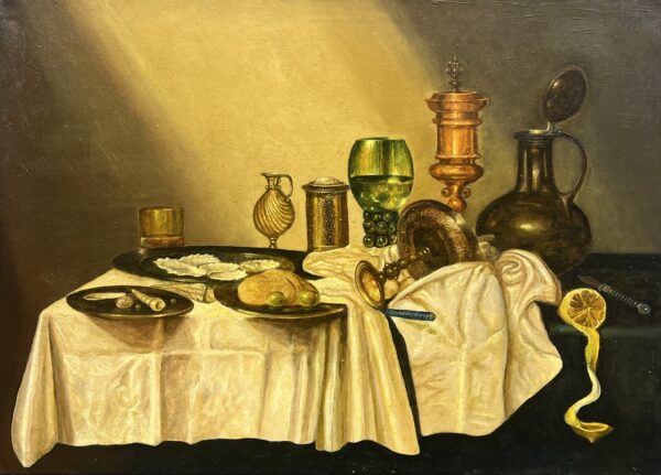 Opulence in Stillness - a painting by European school (XX)