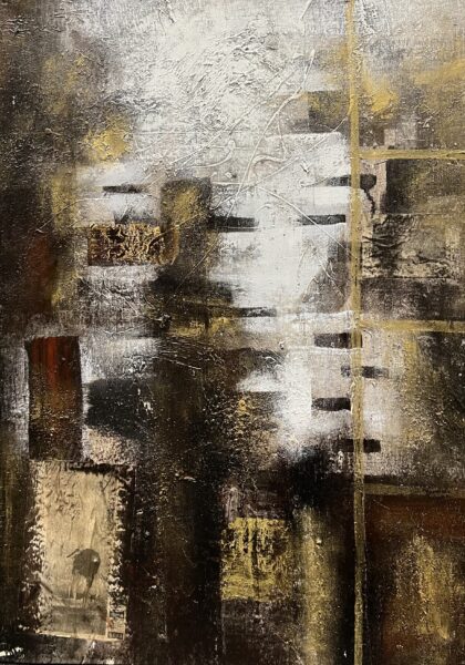 Echoes of Time - a painting by European school (XX)
