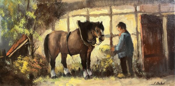 Faithful Companions - a painting by European school (XX)