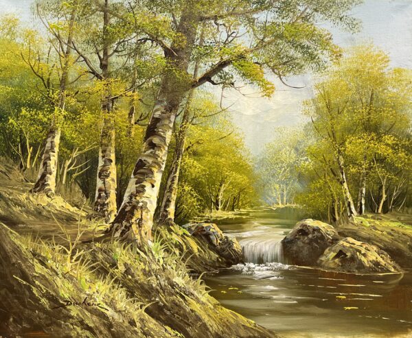 Nature’s Soundtrack - a painting by European school (XX)