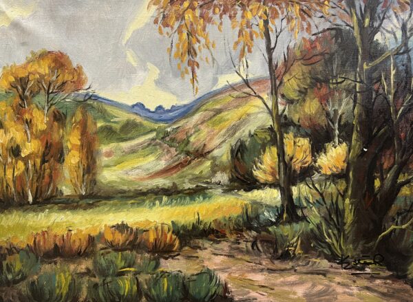 The Golden Hour of Life - a painting by European school (XX)