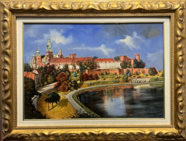 Wawel - a painting by Magdalena Żołnierek
