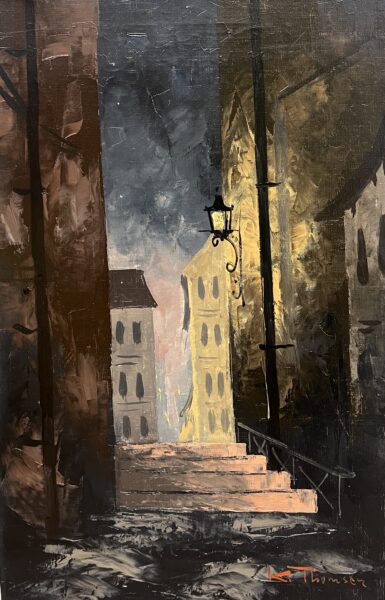 Midnight Detour - a painting by European school (XX)