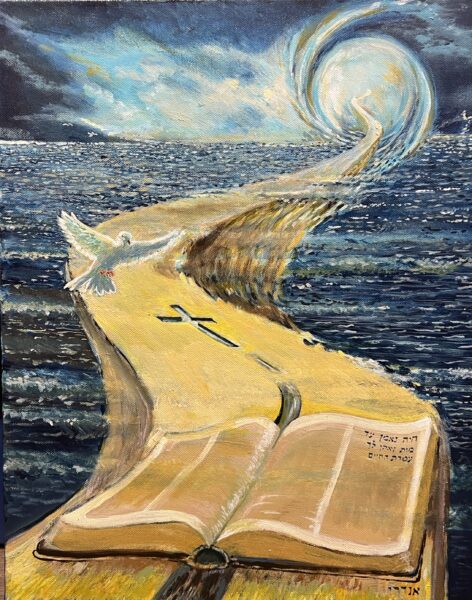 Apocalypse - a painting by Andrzej Dąbek