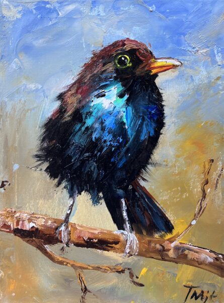 Bird - a painting by Tadeusz Wojtkowski