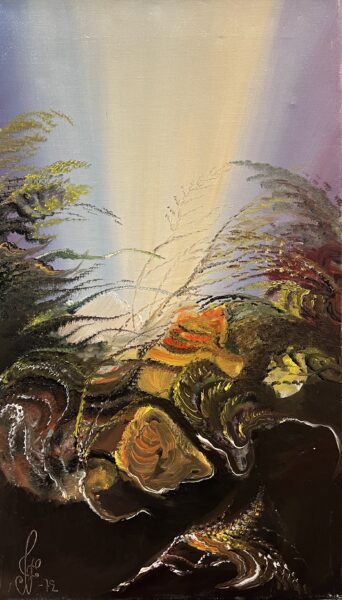 Emergent Light - a painting by European school (XX)