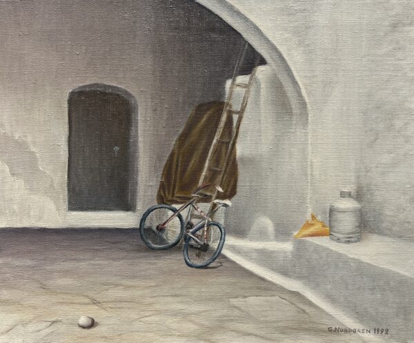 The Forgotten Afternoon - a painting by European school (XX)