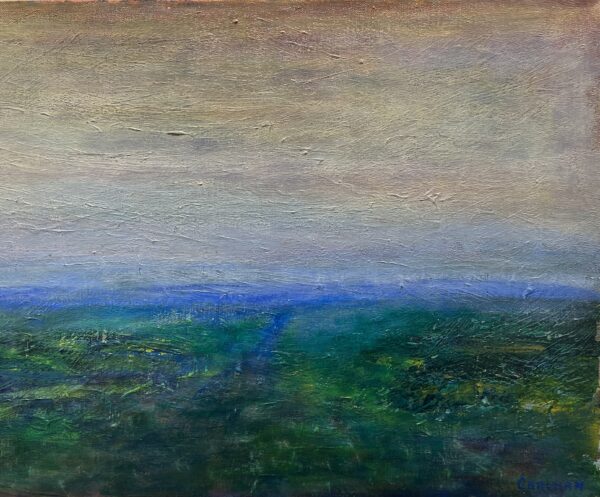Where the Sky Begins - a painting by European school (XX)