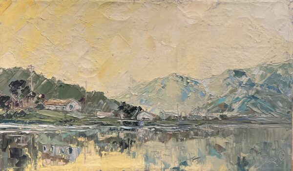 Echoes on the Water - a painting by Alex Rud