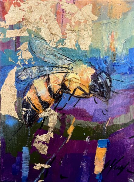 Painting - a painting by Grażyna Mucha