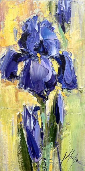Irys - a painting by Grażyna Mucha