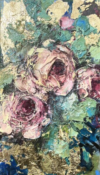 Roses - a painting by Grażyna Mucha