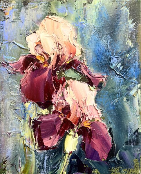 Flowers - a painting by Grażyna Mucha