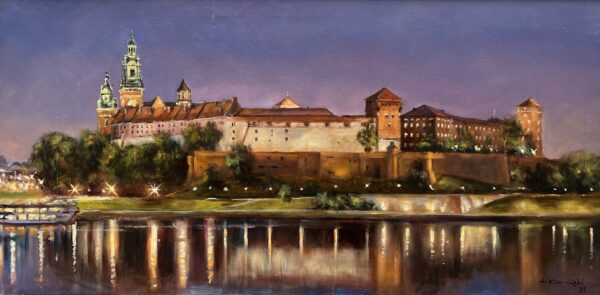 Wawel - a painting by Andrzej Kamiński