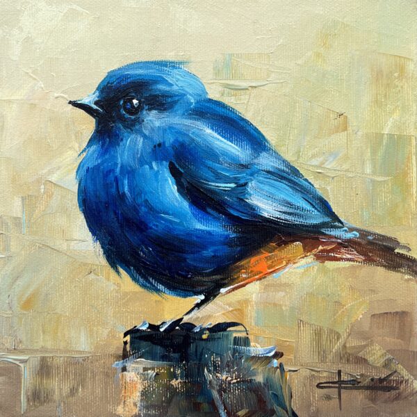 Bird - a painting by Marian Jesień
