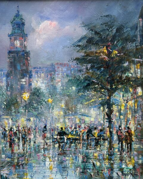 Painting - a painting by Danuta Frydrych